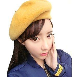 Yellow Beret, One Size